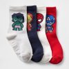 Șosete Marvel Crew pentru bebeluși și copii mici (pachet de 4) Șosete Marvel Crew pentru bebeluși și copii mici (pachet de 4)