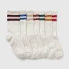 Șosete pentru copii din bumbac organic Varsity Crew (pachet de 7)