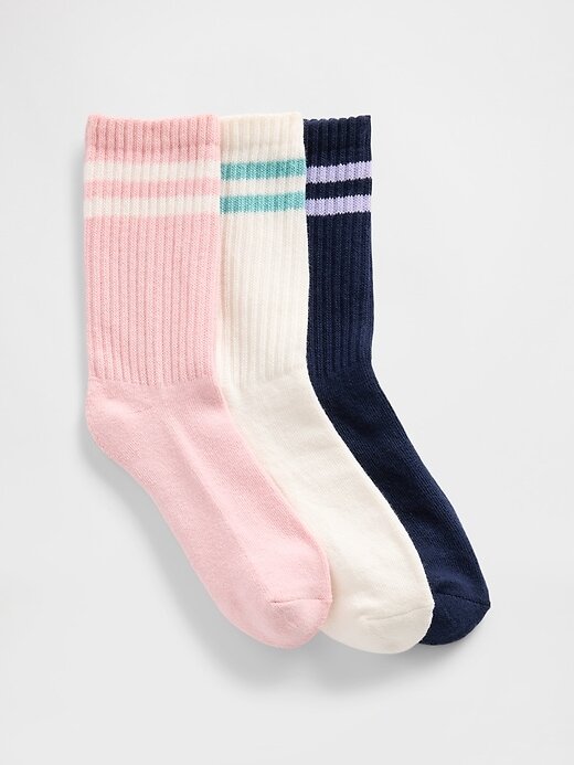 Șosete pentru copii Slouchy Crew (pachet de 3) Șosete pentru copii Slouchy Crew (pachet de 3)