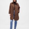 Palton pentru mașină Houndstooth din amestec de lână