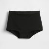 Pantalon scurt din bumbac elastic organic cu talie mare Pantalon scurt din bumbac elastic organic cu talie mare