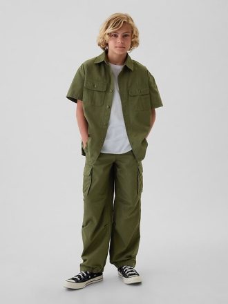 Pantaloni cargo cu parașuta pentru copii Pantaloni cargo cu parașuta pentru copii