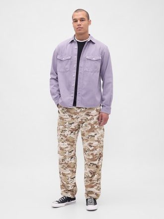 Pantaloni cargo relaxați