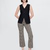 Pantaloni Crop Kick cu talie înaltă
