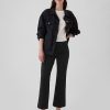 Pantaloni Crop Kick cu talie înaltă Pantaloni Crop Kick cu talie înaltă