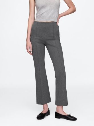 Pantaloni Crop Kick cu talie înaltă