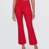 Pantaloni Crop Kick cu talie înaltă Pantaloni Crop Kick cu talie înaltă