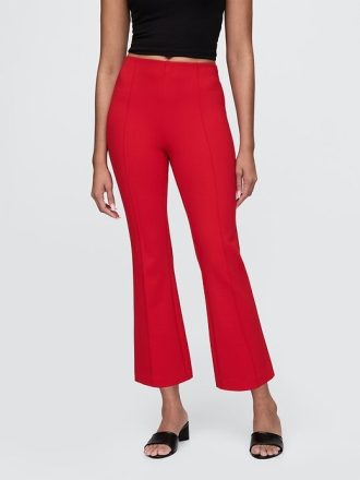 Pantaloni Crop Kick cu talie înaltă