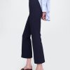 Pantaloni Crop Kick cu talie înaltă
