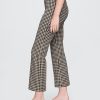 Pantaloni Crop Kick cu talie înaltă