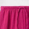 Pantaloni cu picioare largi pentru copii Crinkle Gauze