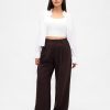 Pantaloni cu pliuri cu talie înaltă Curvy 365 Pantaloni cu pliuri cu talie înaltă Curvy 365