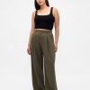 Pantaloni cu pliuri cu talie înaltă Curvy 365 Pantaloni cu pliuri cu talie înaltă Curvy 365