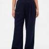 Pantaloni cu pliuri cu talie înaltă Curvy 365 Pantaloni cu pliuri cu talie înaltă Curvy 365