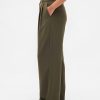 Pantaloni cu pliuri cu talie înaltă Curvy 365 Pantaloni cu pliuri cu talie înaltă Curvy 365