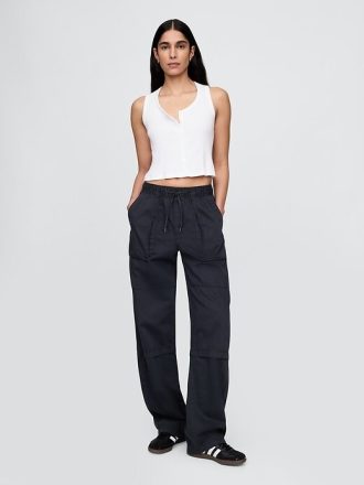 Pantaloni cu talie medie Easy Utility Barrel