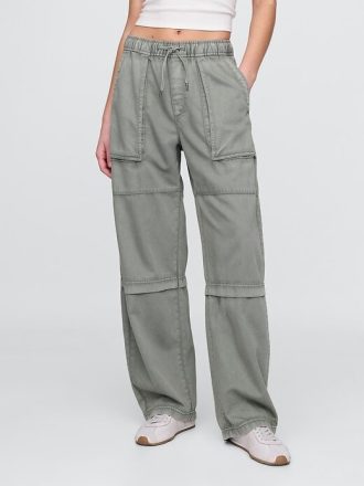 Pantaloni cu talie medie Easy Utility Barrel