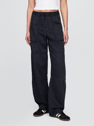 Pantaloni cu talie medie Easy Utility Barrel