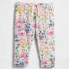 Pantaloni cu tragere din bumbac organic Baby First Favorites Pantaloni cu tragere din bumbac organic Baby First Favorites