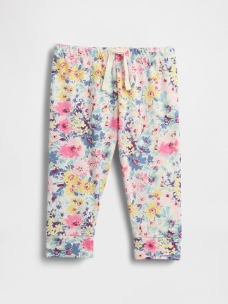 Pantaloni cu tragere din bumbac organic Baby First Favorites