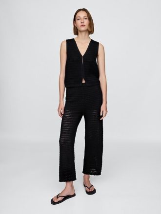 Pantaloni de croșetat 100% bumbac