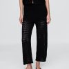 Pantaloni de croșetat 100% bumbac Pantaloni de croșetat 100% bumbac