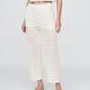 Pantaloni de croșetat 100% bumbac Pantaloni de croșetat 100% bumbac