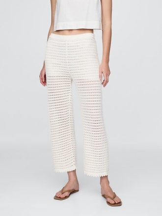 Pantaloni de croșetat 100% bumbac