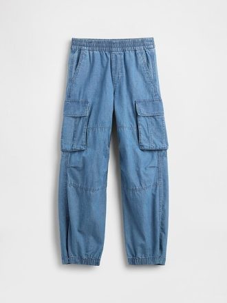 Pantaloni de jogging Cargo Baggy Denim pentru copii