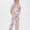 Pantaloni de jogging cu flori pentru copii VintageSoft relaxați Pantaloni de jogging cu flori pentru copii VintageSoft relaxați