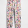 Pantaloni de jogging cu flori pentru copii VintageSoft relaxați Pantaloni de jogging cu flori pentru copii VintageSoft relaxați