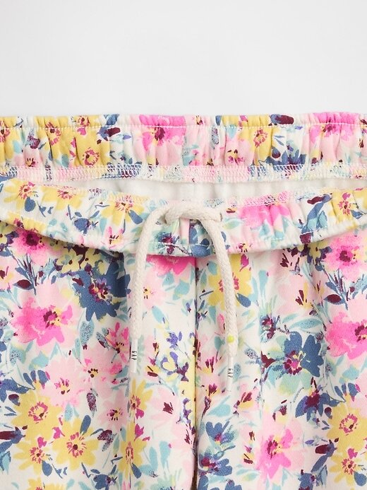 Pantaloni de jogging cu flori pentru copii VintageSoft relaxați Pantaloni de jogging cu flori pentru copii VintageSoft relaxați