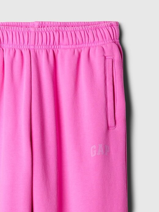 Pantaloni de jogging cu logo moale vintage pentru copii Pantaloni de jogging cu logo moale vintage pentru copii