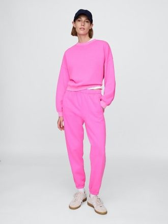 Pantaloni de jogging relaxați VintageSoft cu talie înaltă Pantaloni de jogging relaxați VintageSoft cu talie înaltă
