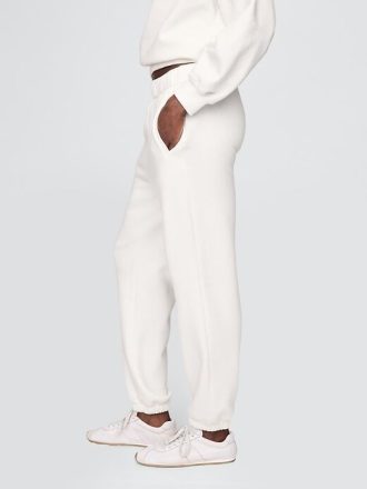 Pantaloni de jogging relaxați VintageSoft cu talie înaltă