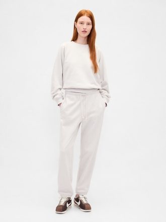 Pantaloni de jogging slim French Terry cu greutate mare
