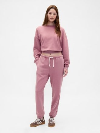 Pantaloni de jogging slim French Terry cu greutate mare