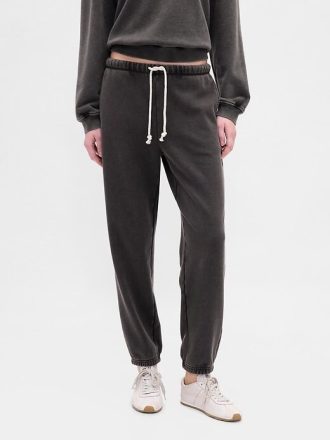 Pantaloni de jogging slim French Terry cu greutate mare