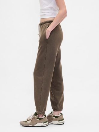 Pantaloni de jogging slim French Terry cu greutate mare