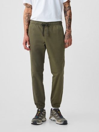 Pantaloni de jogging subțiri din pânză