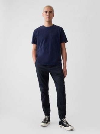 Pantaloni de jogging subțiri din pânză
