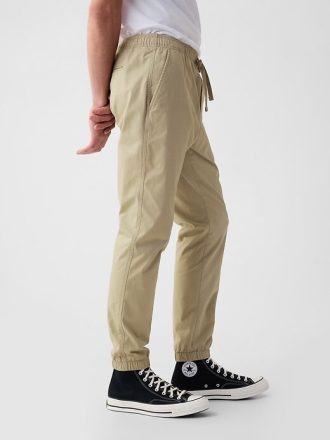 Pantaloni de jogging subțiri din pânză