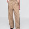 Pantaloni de parașută cu talie medie Pantaloni de parașută cu talie medie