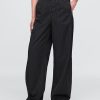 Pantaloni de parașută cu talie medie Pantaloni de parașută cu talie medie