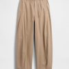 Pantaloni de parașută cu talie medie Pantaloni de parașută cu talie medie