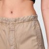 Pantaloni de parașută cu talie medie Pantaloni de parașută cu talie medie