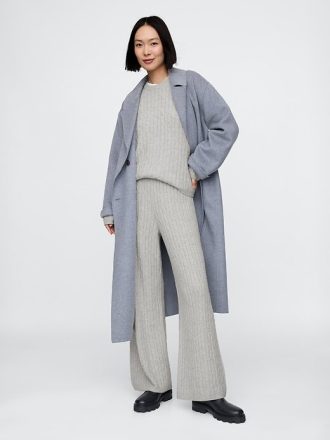 Pantaloni de pulover CashSoft din tricot cu cablu