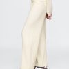 Pantaloni de pulover CashSoft din tricot cu cablu Pantaloni de pulover CashSoft din tricot cu cablu