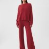 Pantaloni de pulover CashSoft Shaker-Stitch Pantaloni de pulover CashSoft Shaker-Stitch