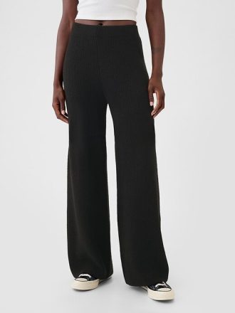 Pantaloni de pulover CashSoft Shaker-Stitch